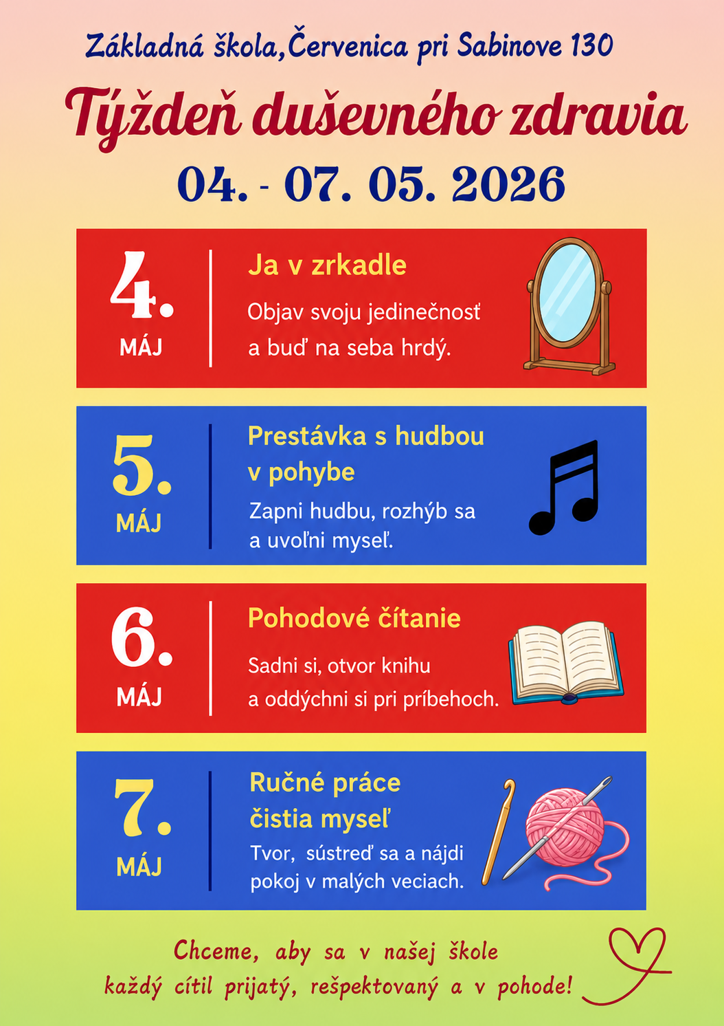 Týždeň duševného zdravia - Obrázok 1