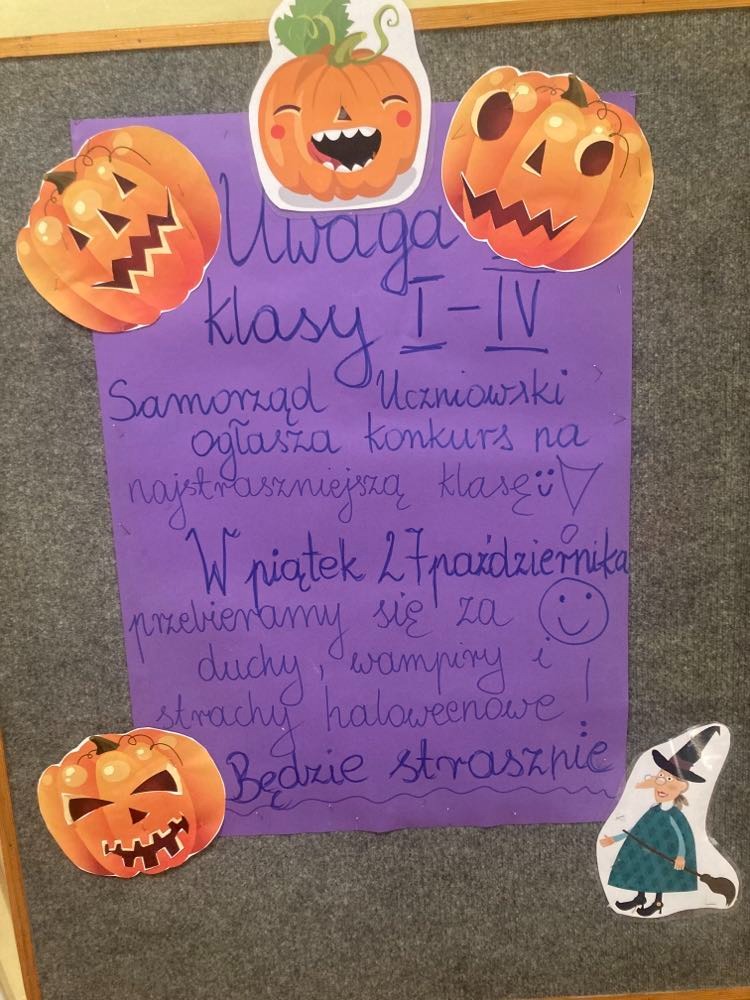 Halloween w naszej szkole - Obrazek 1