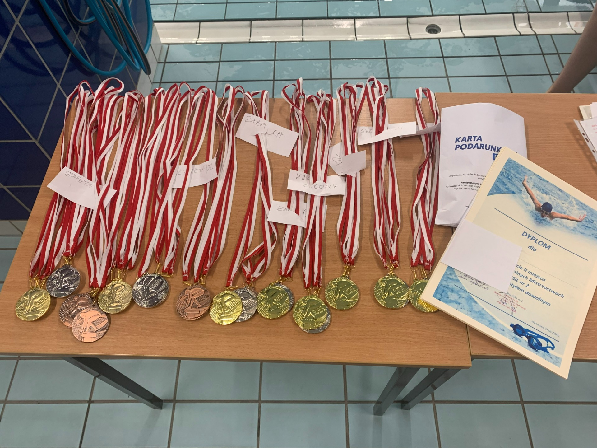VI Międzyszkolne Mistrzostwa Zespołu Szkół Samochodowych i Licealnych nr 2 w pływaniu - Obrazek 4