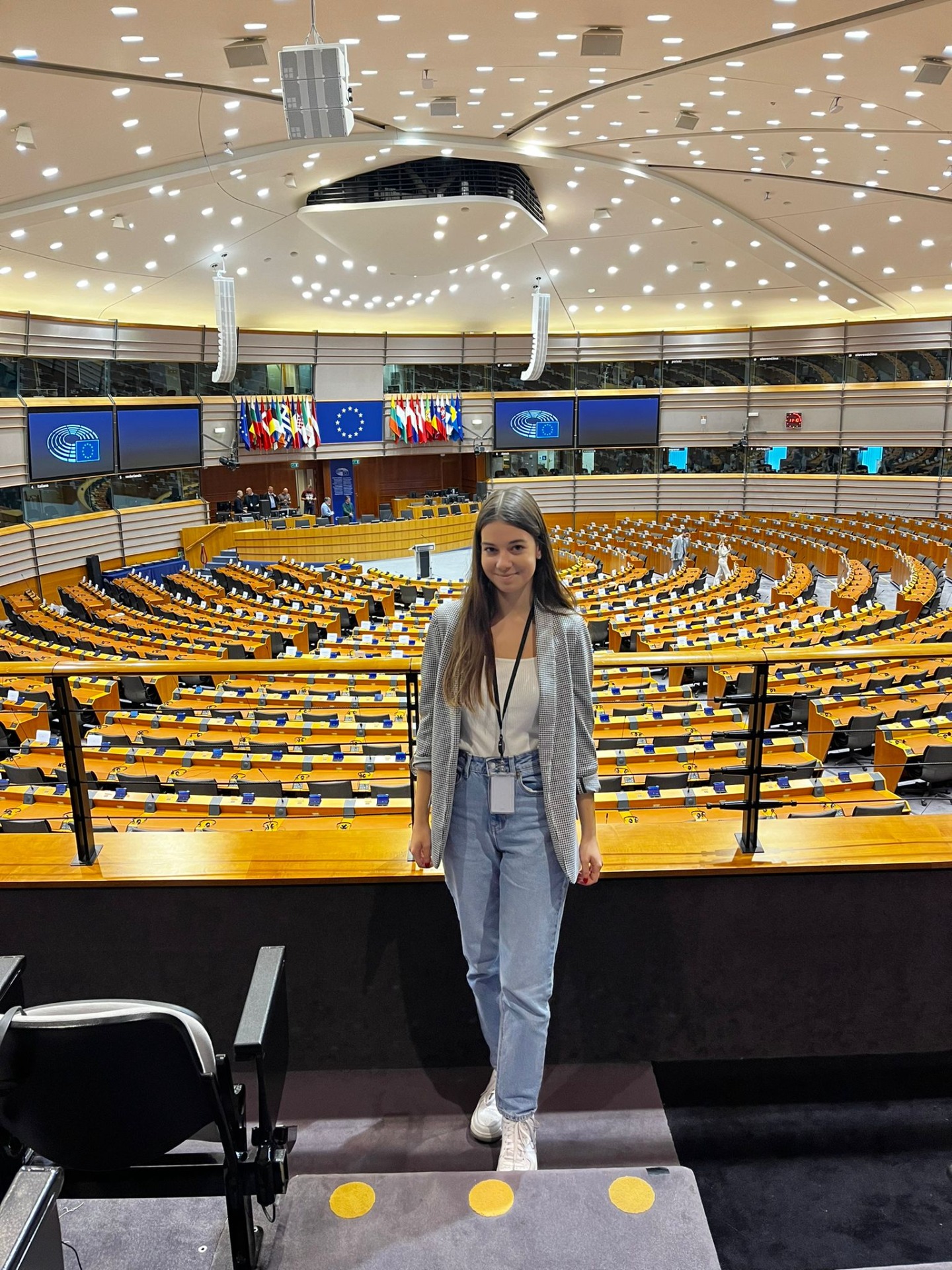 Naša žiačka na stáži v EP v Bruseli - Obrázok 2