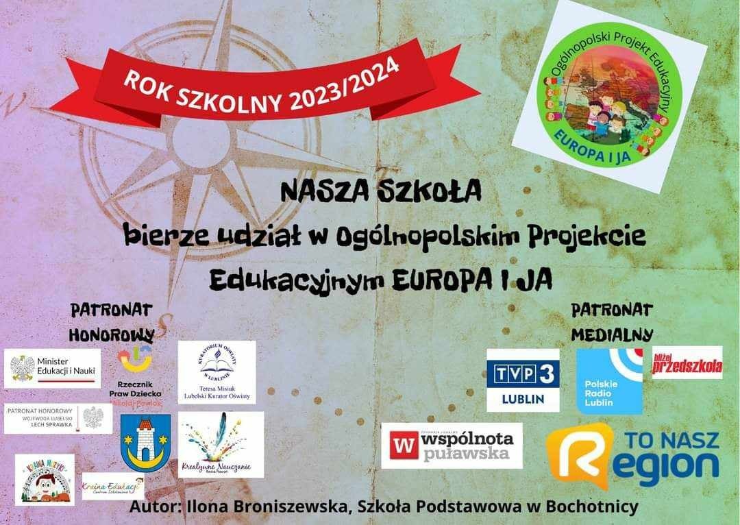 Ogólnopolski projekt edukacyjny Europa i Ja - Obrazek 1