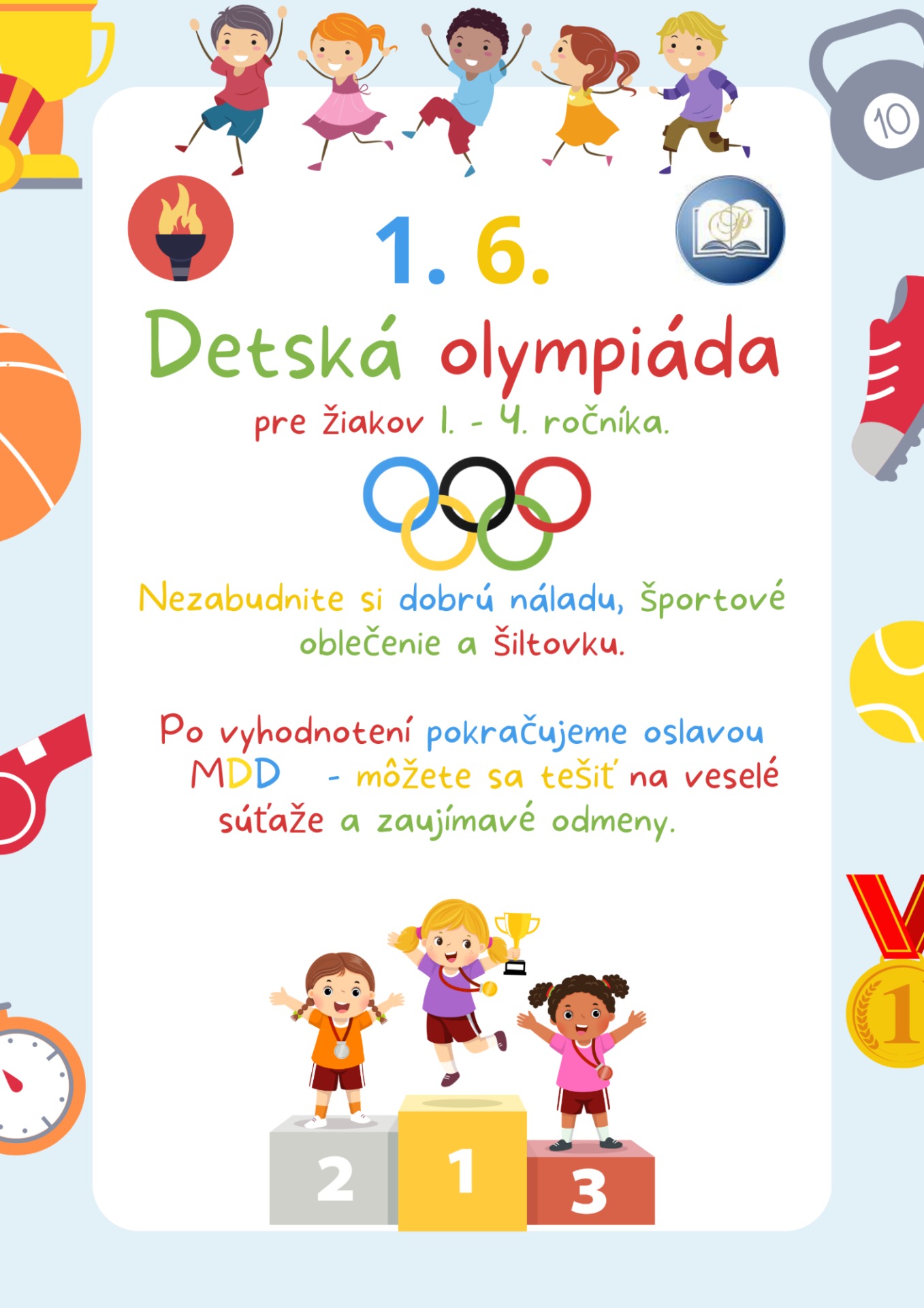 Detská olympiáda pre 1. stupeň - Obrázok 1
