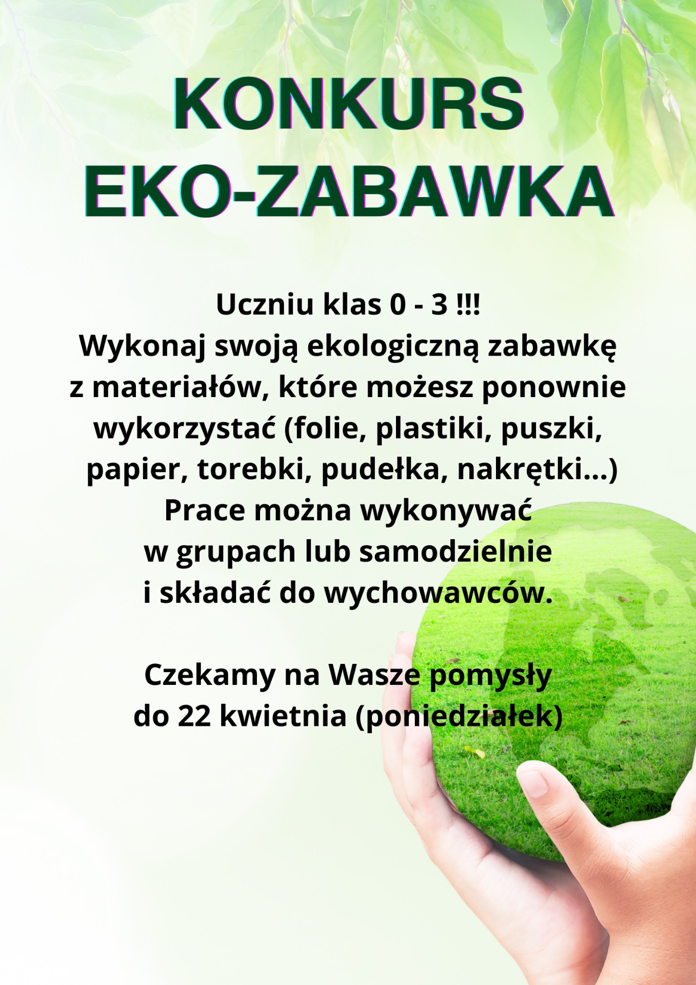 Konkurs Eko-Zabawka - Obrazek 1