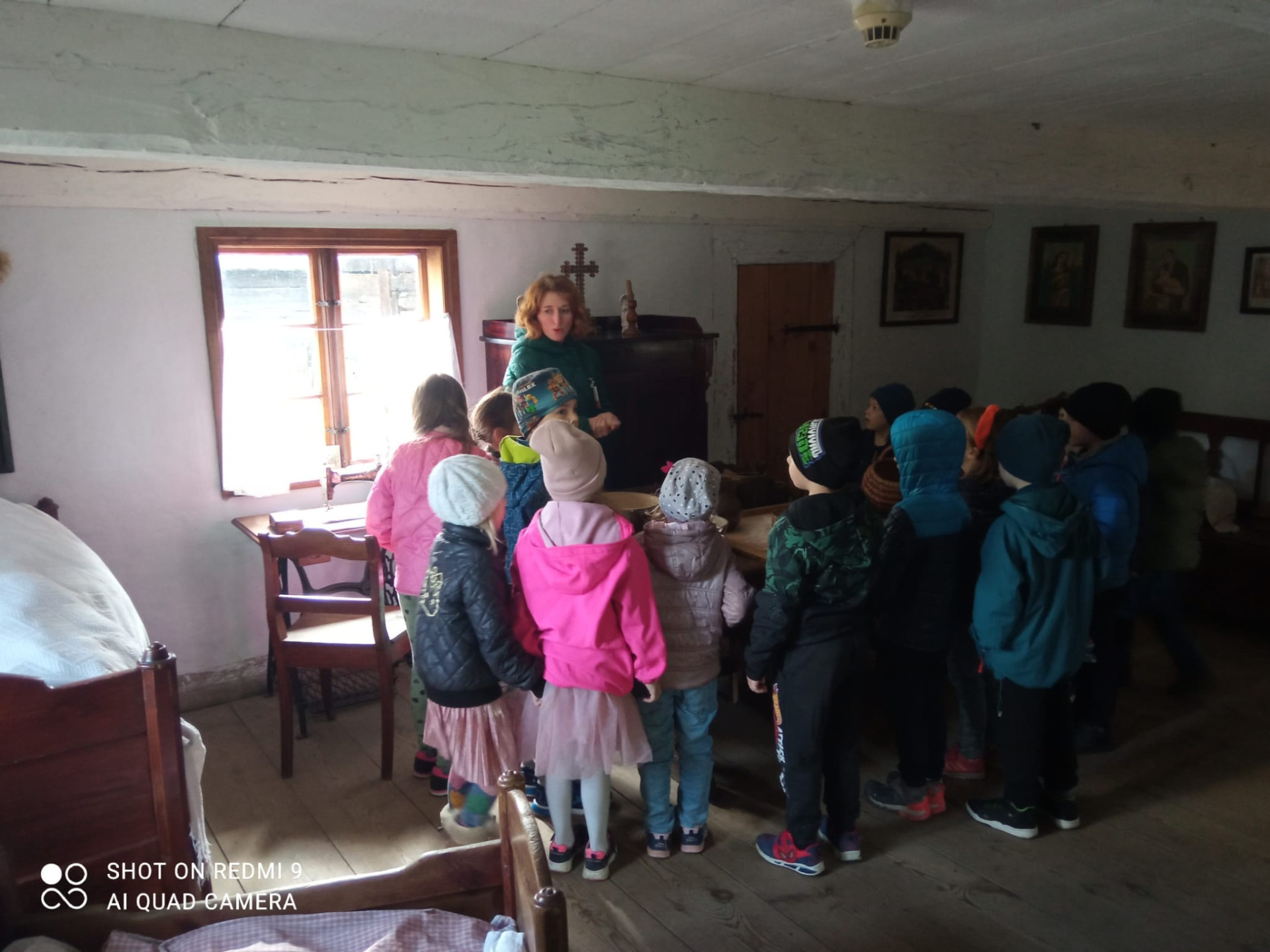 Wycieczka dzieci z oddziału przedszkolnego do Muzeum Etnograficznego w Toruniu 😊 - Obrazek 4