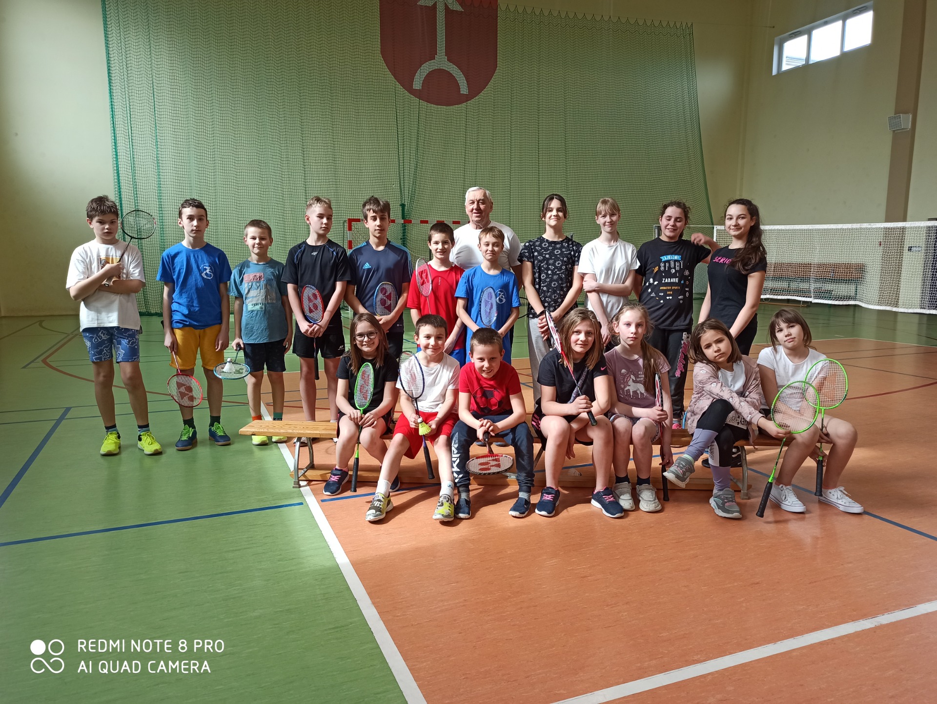 Szkolenie  badmintonowe  dla zawodników Uczniowskiego Klubu Sportowego Zasutowo z dotacji Gminy Nekla  - Obrazek 2