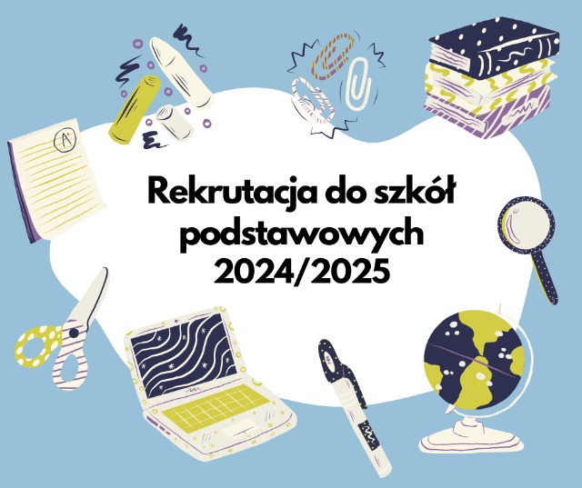 Rekrutacja do kl. I i oddziałów przedszkolnych 2024/2025 - Obrazek 1