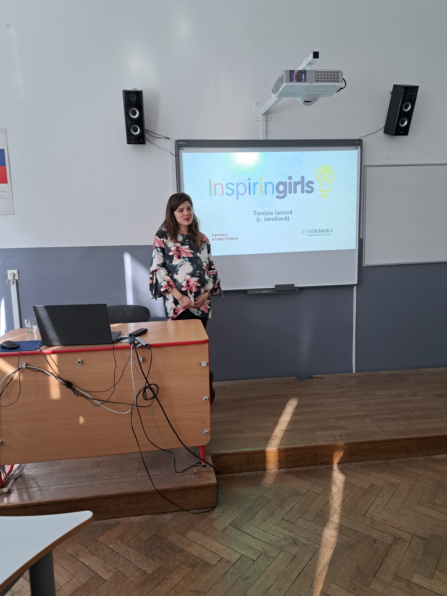 Beseda s našou úspešnou absolventkou Teréziou Jacovou - Inspiring Girls Slovakia - Obrázok 2