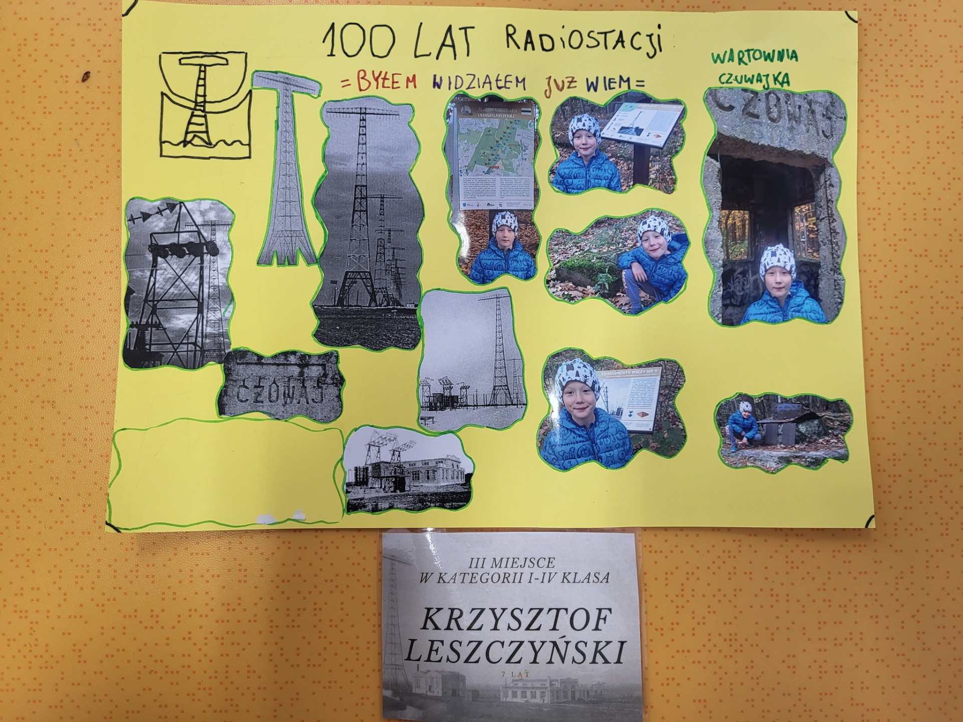 „Plakat 100-lecia Radiostacji Babice” - Obrazek 3