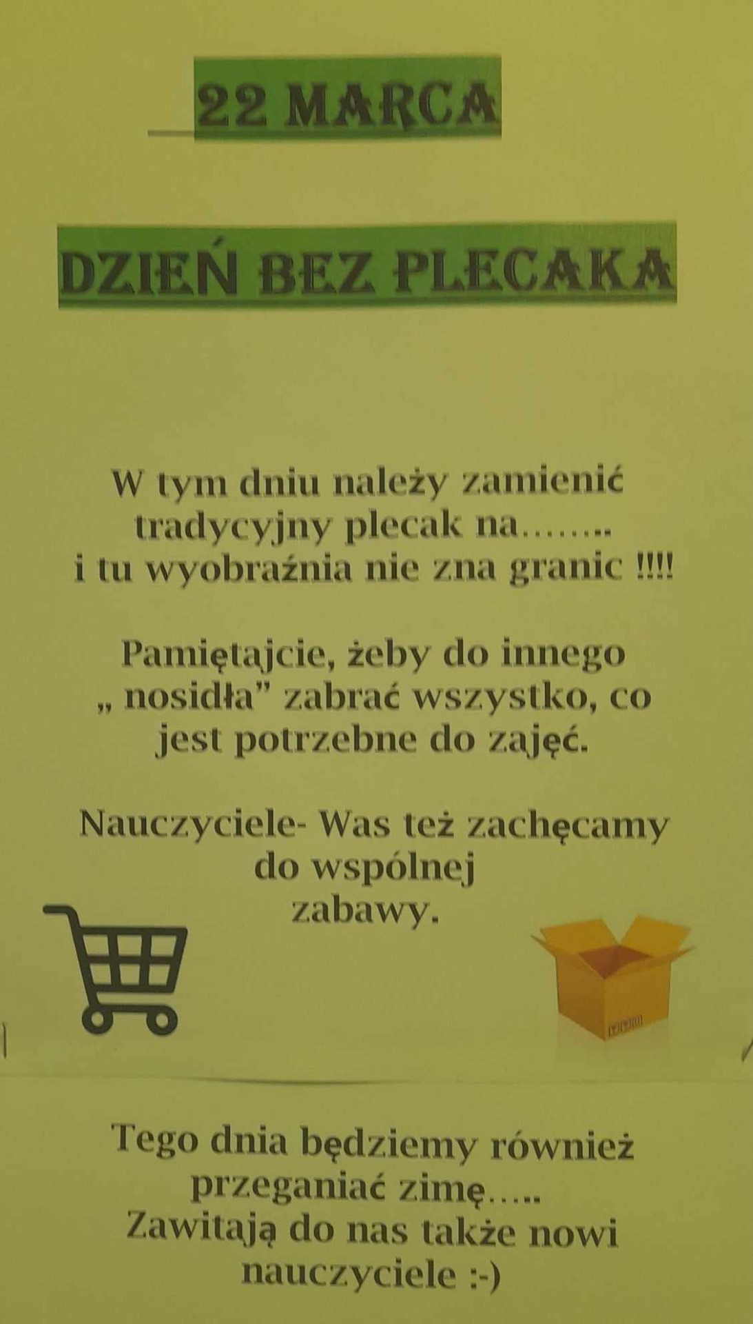 Samorząd Uczniowski ogłasza... - Obrazek 1