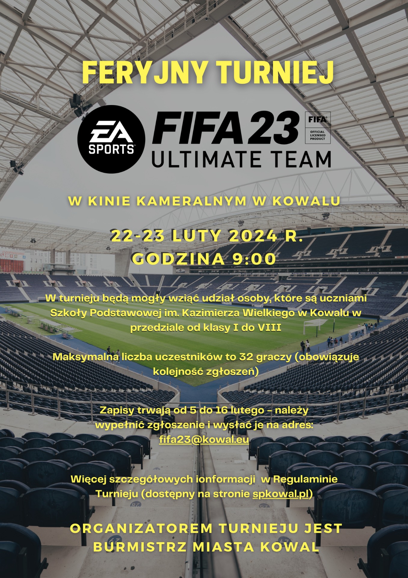 Feryjny Turniej FIFA 23 w Kowalu - Obrazek 1