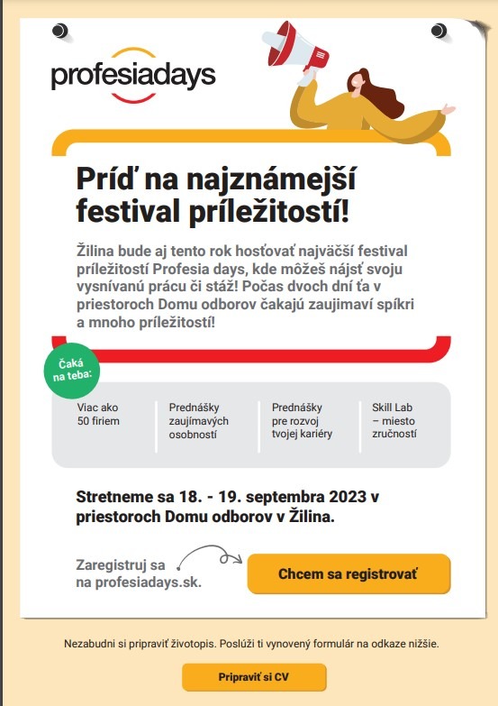  PROFESIA DAYS - Žilina 2023 - Obrázok 1