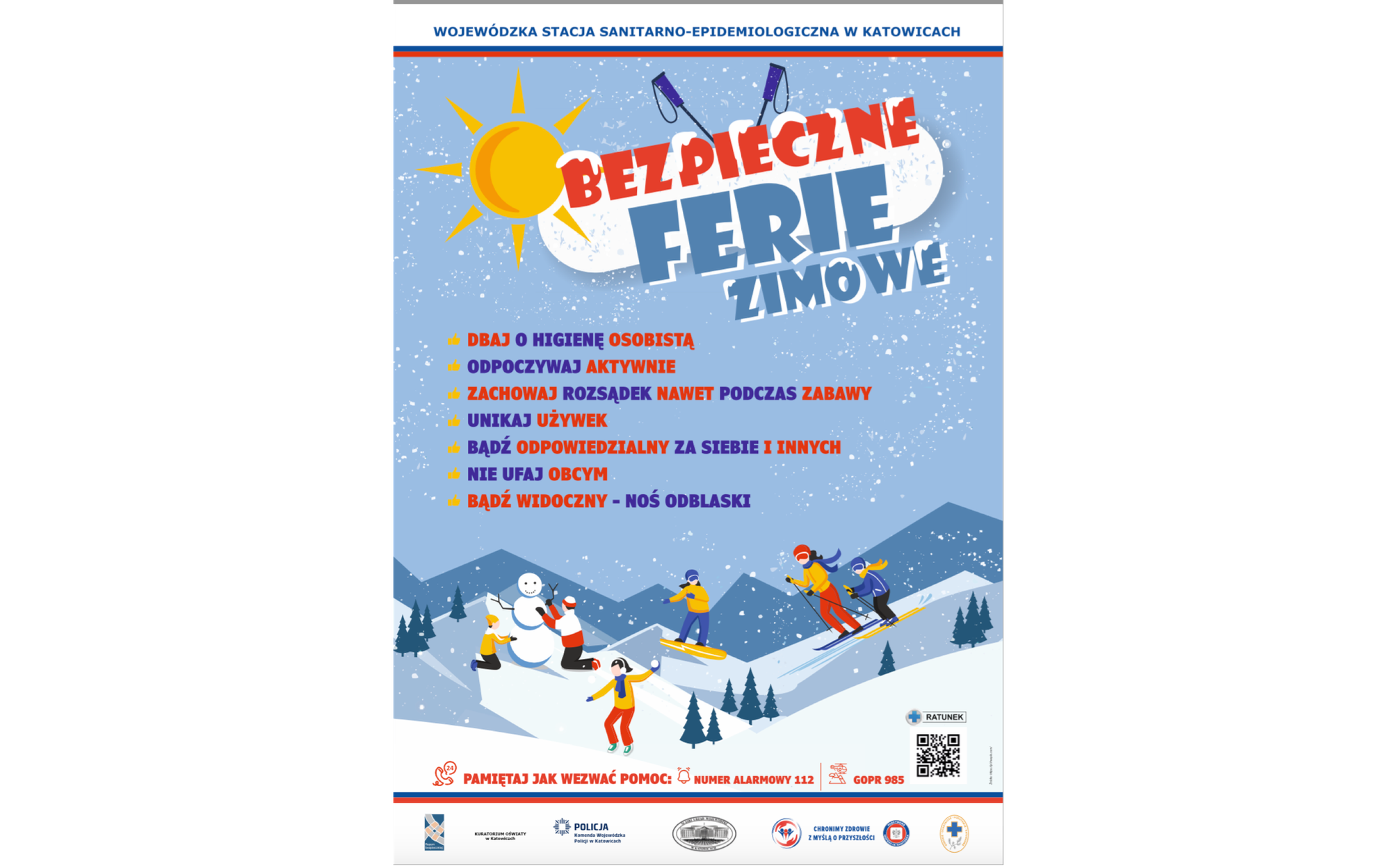 Bezpiecznych Ferii! - Obrazek 1