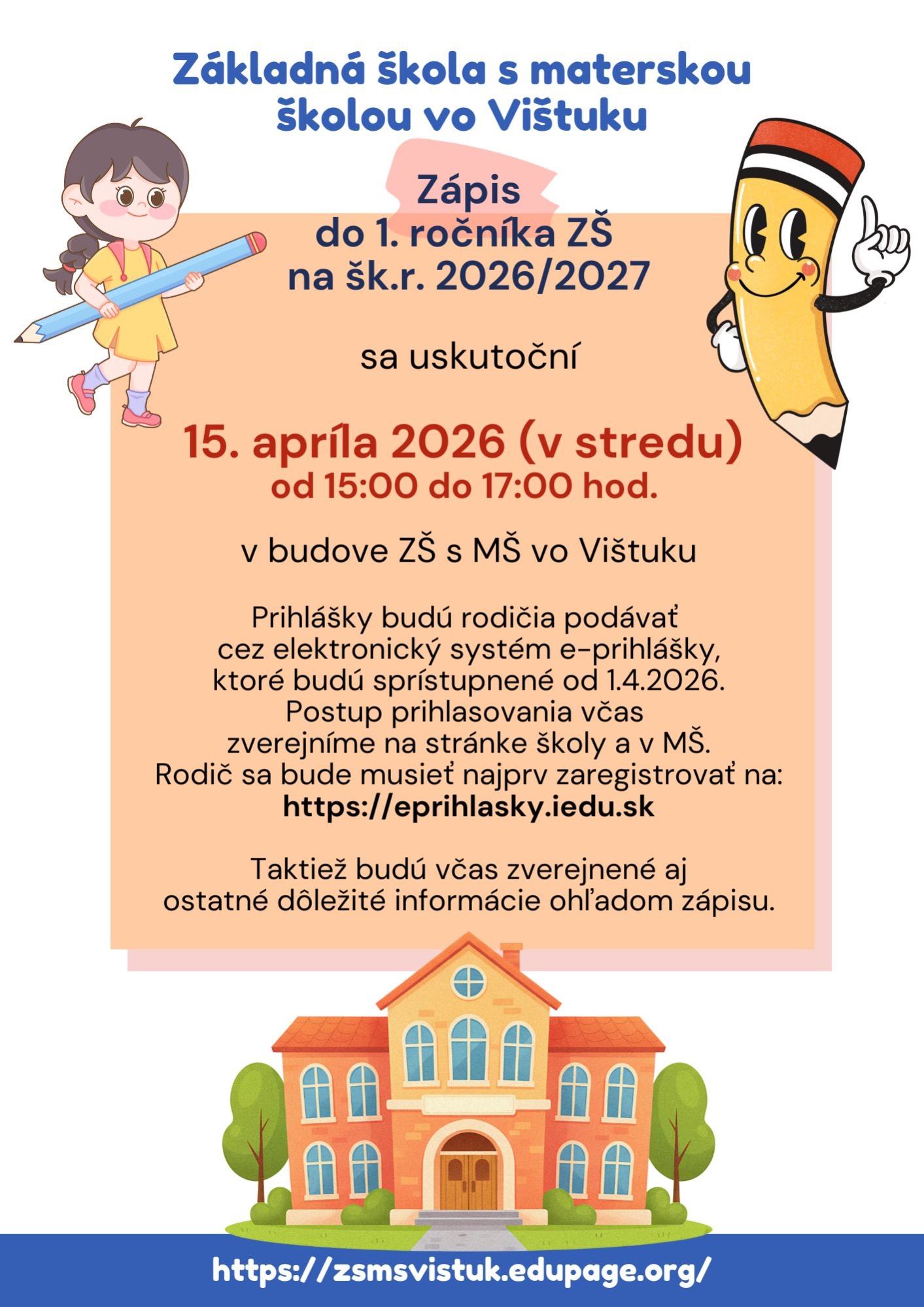 Zápis do 1. ročníka - Obrázok 1