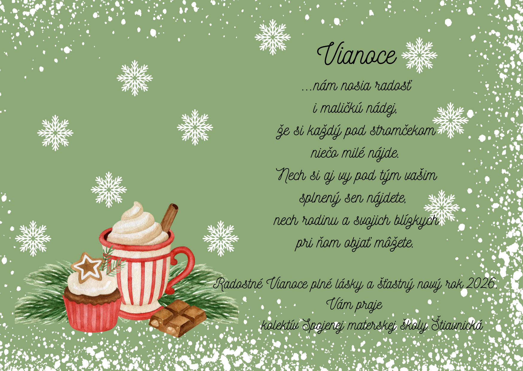 Vianočný pozdrav - Obrázok 1