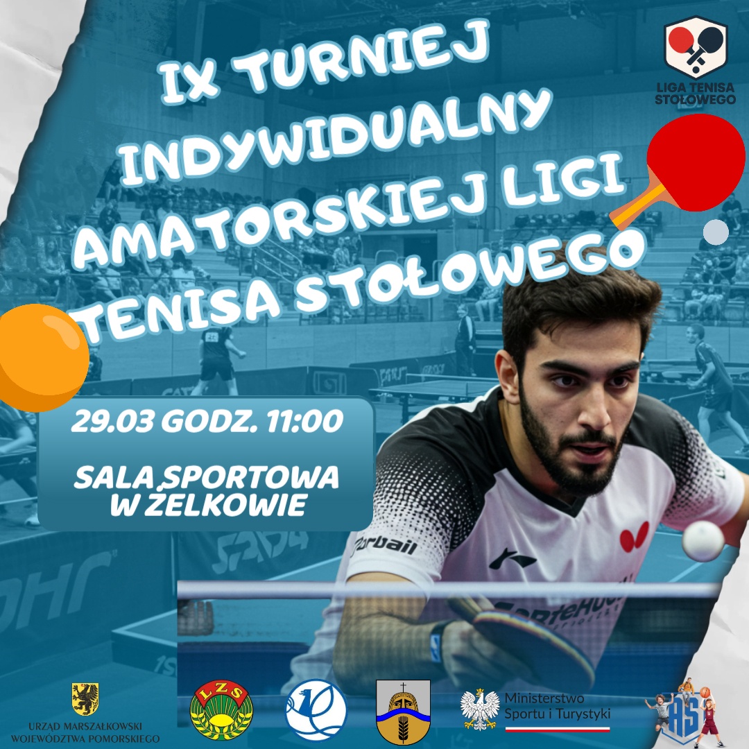 IX TURNIEJ AMATORSKIEJ LIGI TENISA STOŁOWEGO! - Obrazek 1