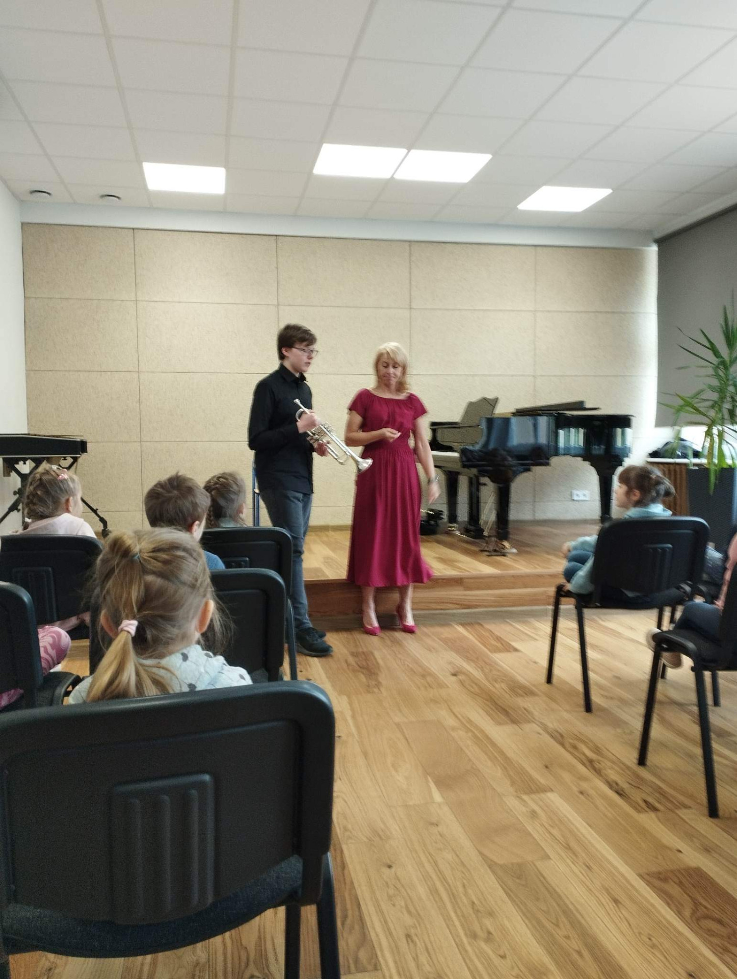 Wizyta w Państwowej Szkole Muzycznej I stopnia im. F. Chopina w Będzinie - Obrazek 6