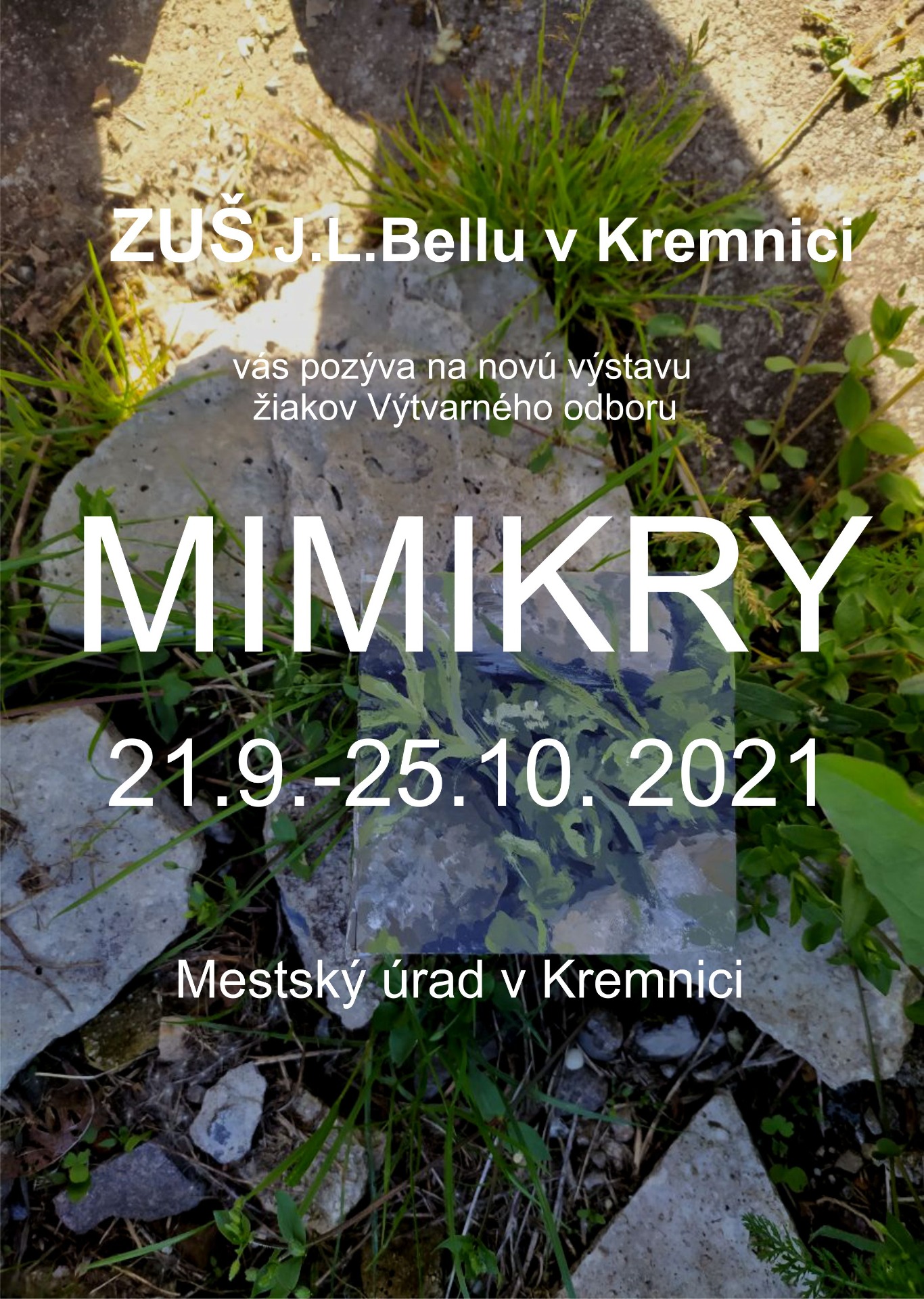 Mimikry - pozvánka na výstavu - Obrázok 1
