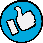 Facebook Palec Hore Logo - Vektorová grafika zdarma na Pixabay