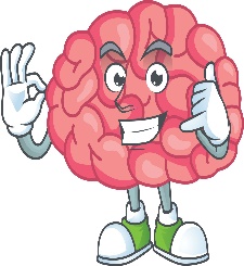 Brain Cartoon character 20949333 Vector Art at Vecteezy