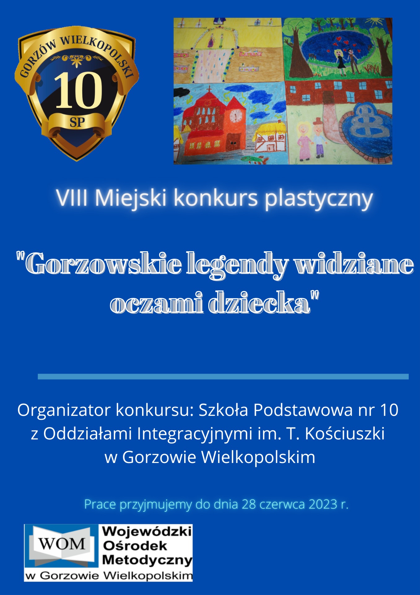 VIII Miejski Konkurs Plastyczny  "Gorzowskie legendy widziane oczami dziecka" - Obrazek 1