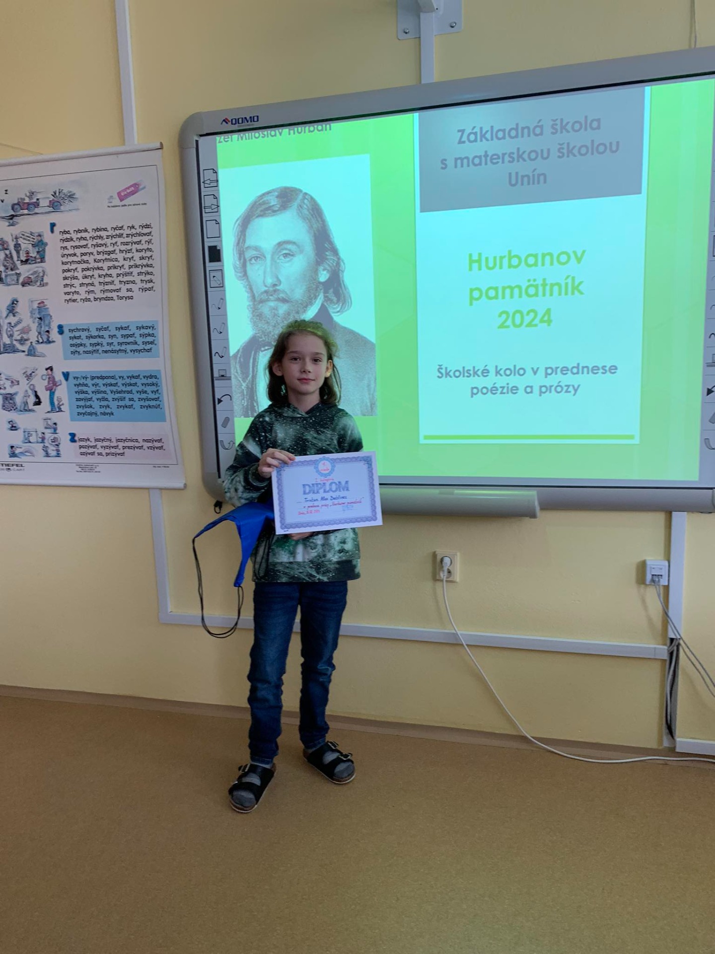 Školské kolo Hurbanovho pamätníka v prednese poézie a prózy - Obrázok 4