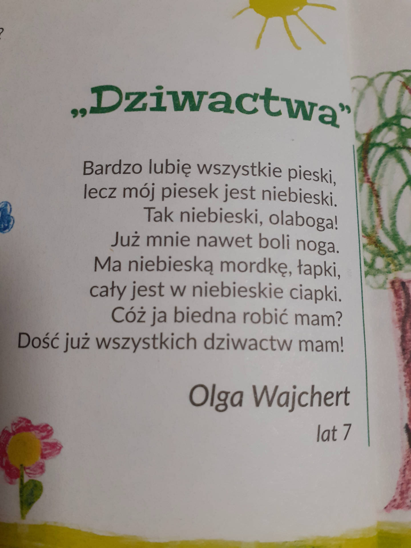 Wojtaszkowe strofy - wiersze naszych uczniów w tomiku Na tropach poezji - Obrazek 2