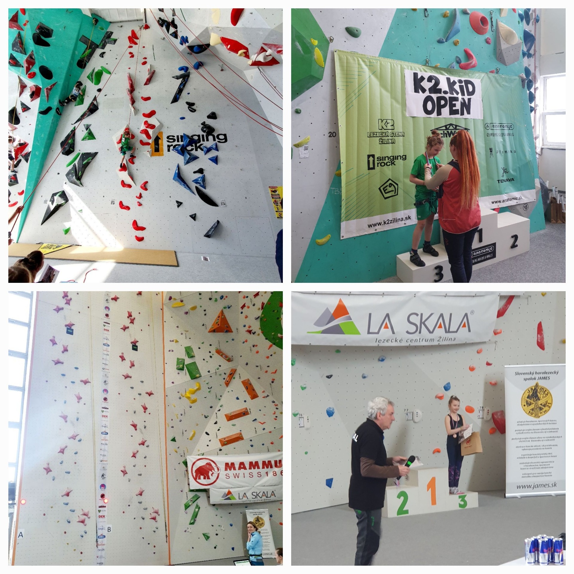Olívia Hoterová úspešná na lezeckej stene - Obrázok 1