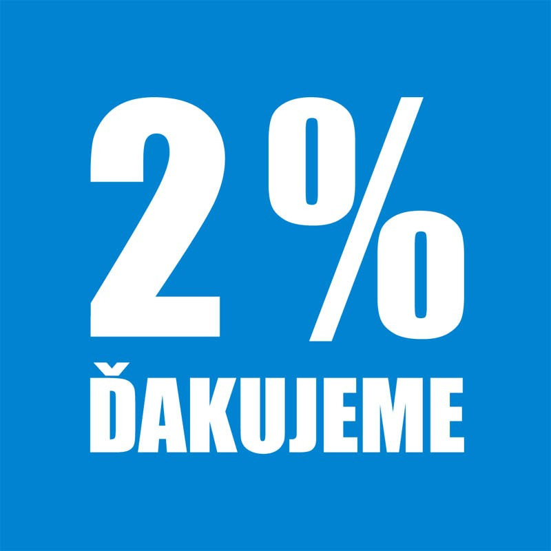 Darujte 2 % - Obrázok 1