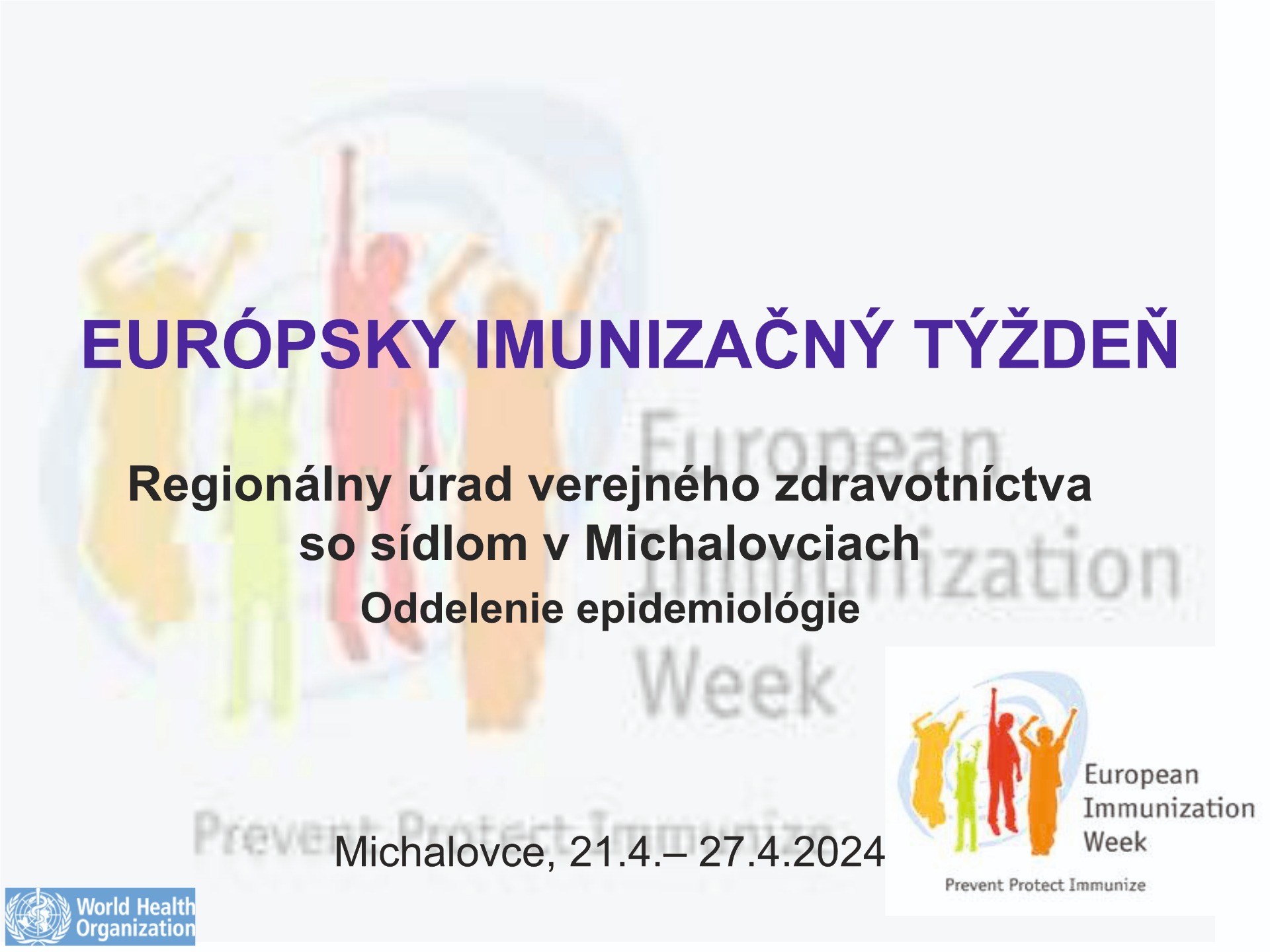 Európsky imunizačný týždeň - Obrázok 1