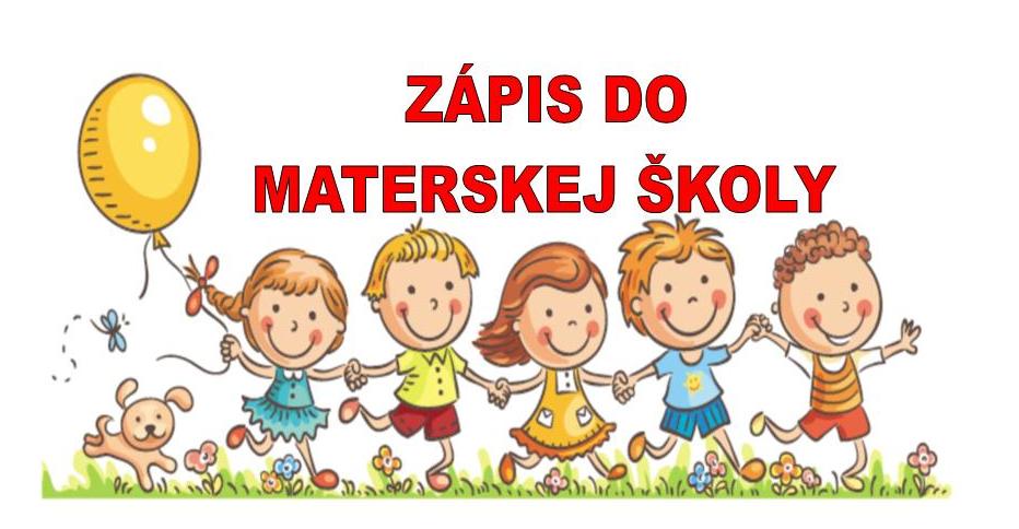 Zborov nad Bystricou - Zápis detí do MŠ v školskom roku 2023/2024