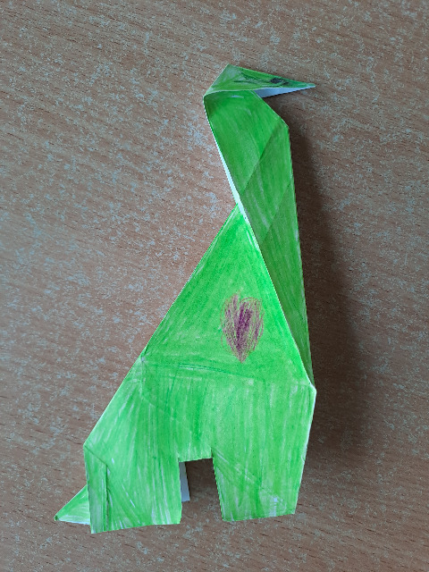 papierowy dinozaur